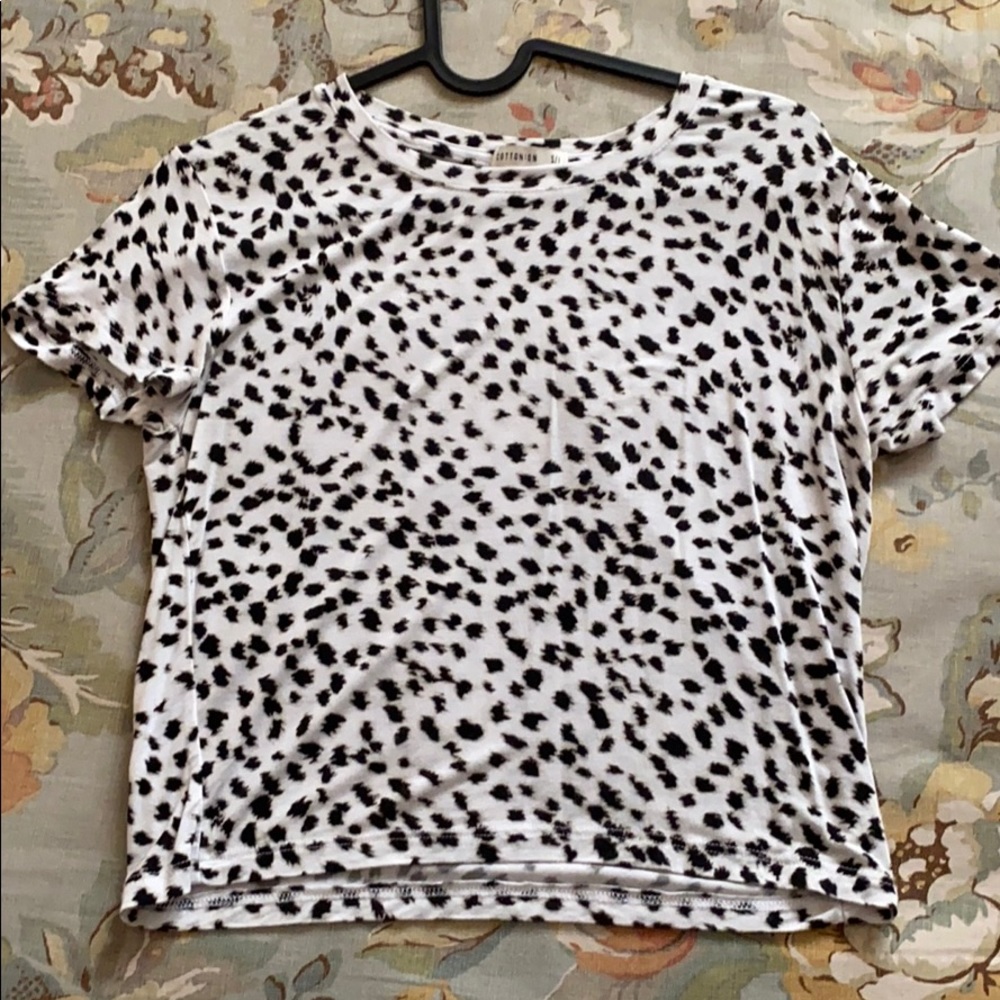 Cheetah Print Tee